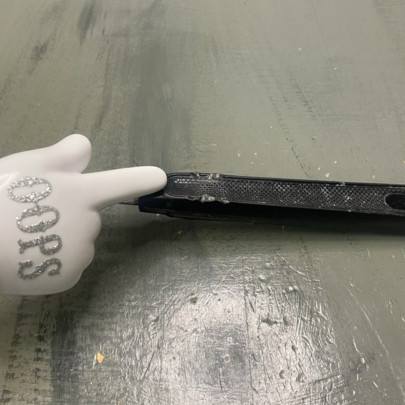 Vintage EKCO USA Black Nylon Serving Spoon Spatula Scraper Kitchen Utensil - Picture 8 of 9